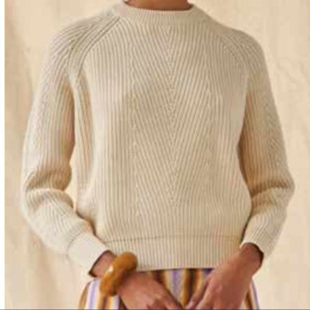 Chelsea Organic Sweater - Natural Nondye